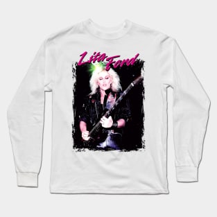 Rock woman_musician_8 Long Sleeve T-Shirt